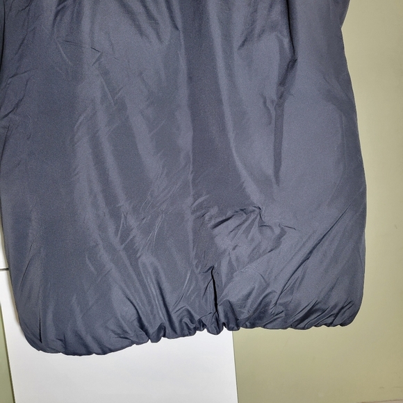 Kit and Ace puffer quilted winter hooded jacket parka black small - Picture 6 of 12